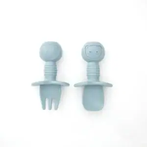 Blue cutlery